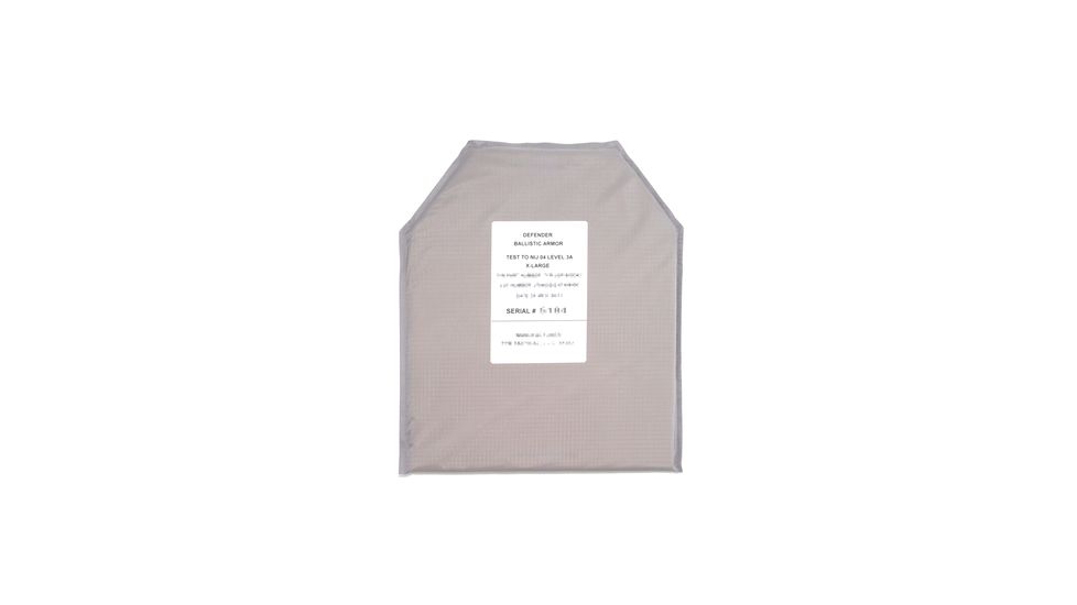 Armor Express Individual Level IIIA Inserts X-Large 11x13.5 Inch Panel
