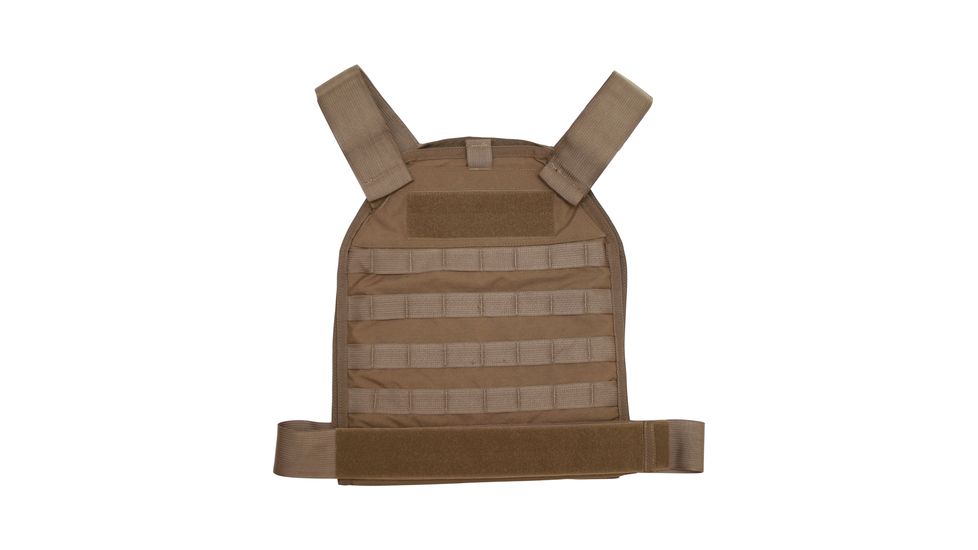 US Palm MOLLE Defender Soft Armor Plate Carrier With Two Level IIIA Soft Armor Panels X-Large 11 X 13.5 Inch Panel Maximum Waist 60 Inches Coyote Tan