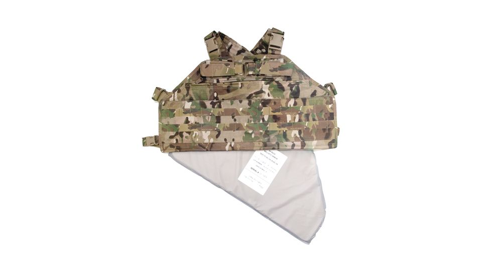 US Palm Multi-Platform Attack Rack With Custom Level IIIA Soft Armor Insert Multicam