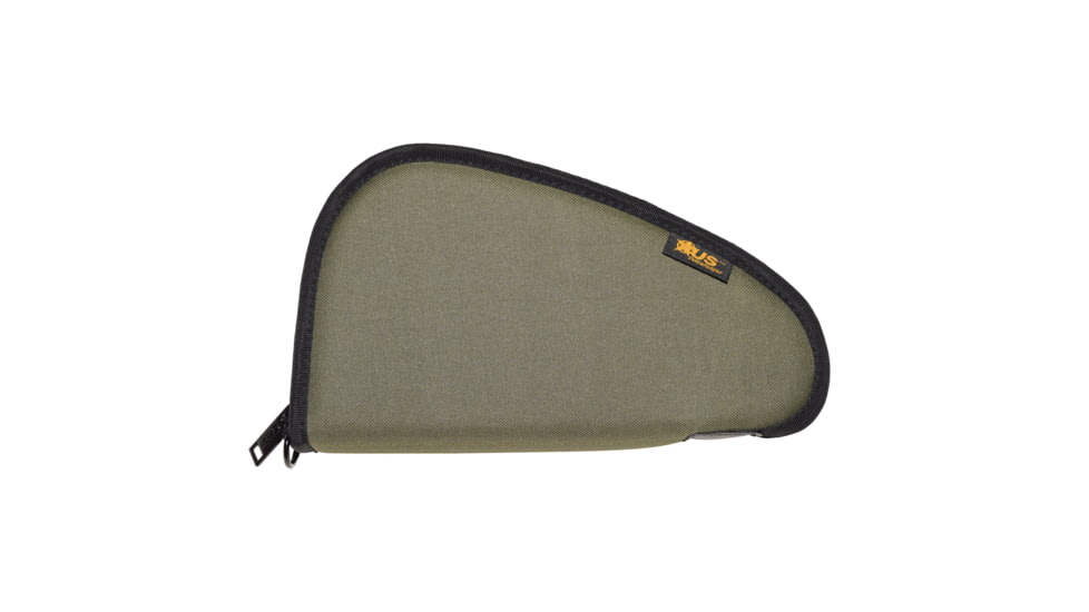 US PeaceKeeper Pistol Case, 13x7, 600 Denier Polyester, Olive Drab Green