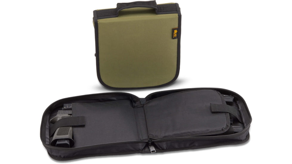 US PeaceKeeper Pistol Case Optics Ready, OD Green 10.5 x 10 x 2.5, P26207