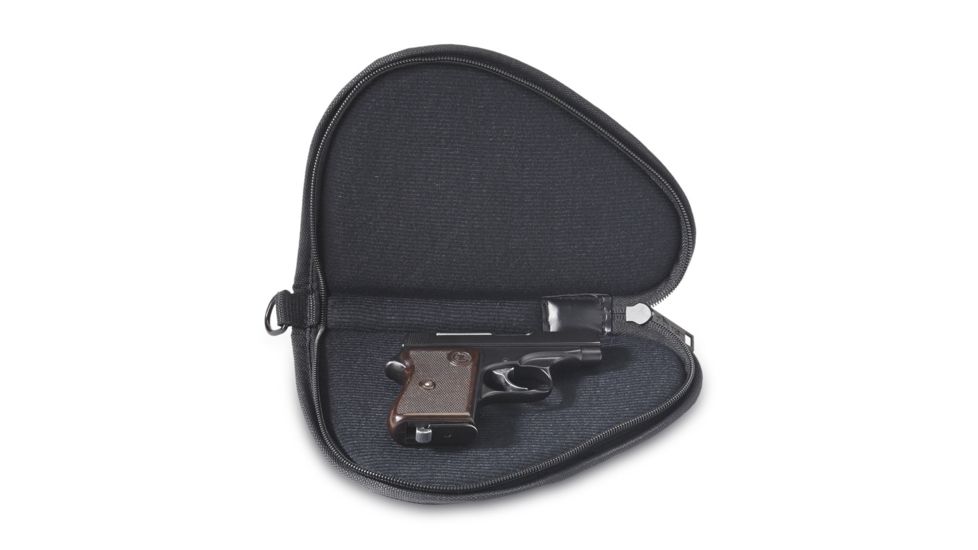 Pistol Case, Black, 9inx6inx1in