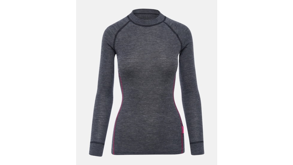 Usa Thermowave Womens Merino Warm Active Thermal LS Shirt, #676A73, XL, 12ACTI412-930XL