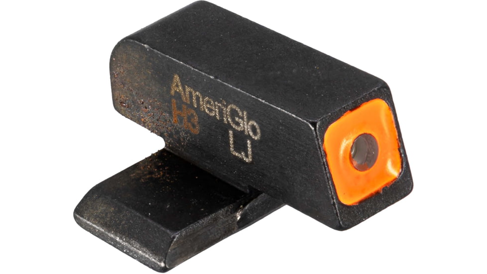 USED Ameriglo Front Tritium Night Sight For SIG/Springfield XD #8 Green With Orange Square Outline .220 Height .140 Width, EDEMO1, Condition Fair, Used