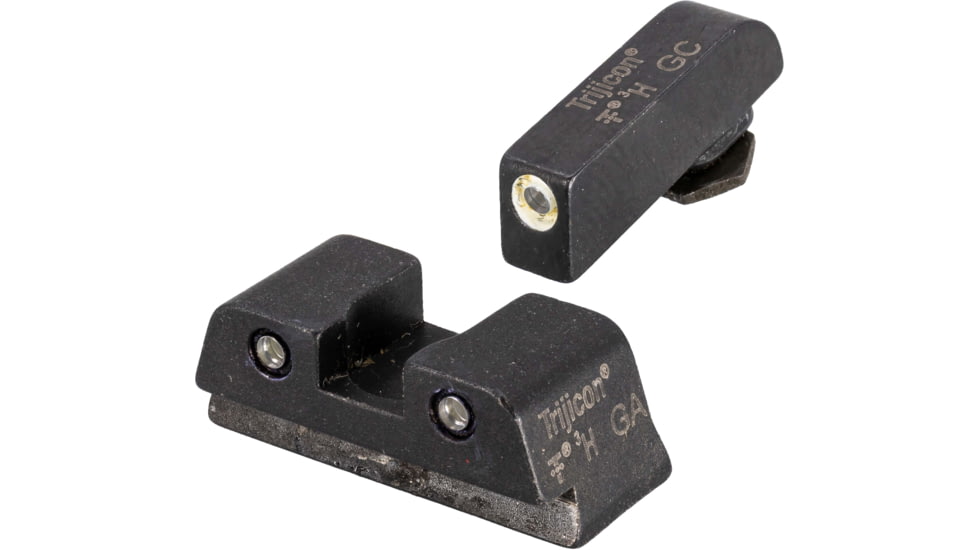 USED EDEMO Trijicon Bright And Tough 3-Dot Night Sights For Glock 42, EDEMO1, EDEMO1, Condition Fair, Scratches