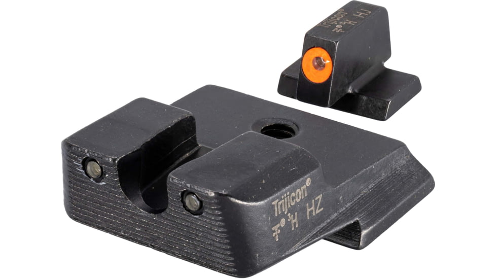 USED EDEMO Trijicon HD XR Night Sight Set, Orange Front Outline for Smith and Wesson M&amp;P, SD9 VE, SD40 VE, Black, 600851, EDEMO3, EDEMO1, Condition Fair, Installed/Mounted