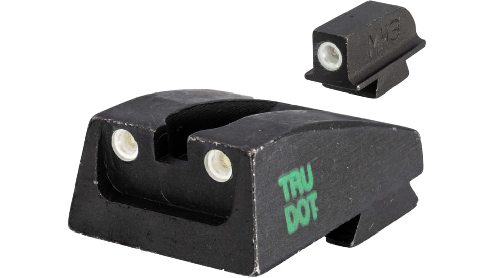 USED Meprolight Night Sights, Green Front/Rear, Para 12.45,14.40 &amp;14.45 LDA, After 2007, ML11802G, EDEMO1, Condition Like New, Inspect and Rebox