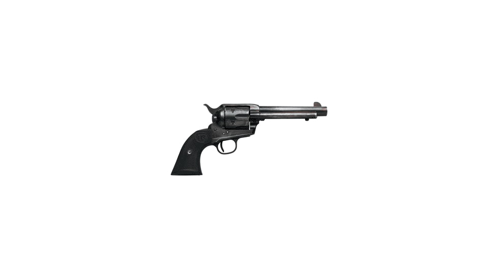 US Firearms Gunslinger Revolver, .38-40 Winchester, 5.5in barrel, antique patina finish steel frame, hard rubber grip, revolving chamber, blade front, square notch rear, 6 round cylinder, USFGR.3840WR5.51FRRMPG