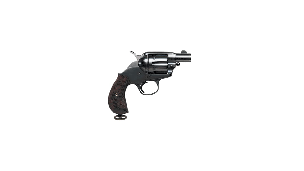 US Firearms Snubnose Revolver, .32-20 Winchester, 2in barrel, blued finish steel frame, two-piece checkered walnut grip, revolving chamber, blade front, square notch rear, 6 round cylinder, USFSNB.3220WR21FRRMPG