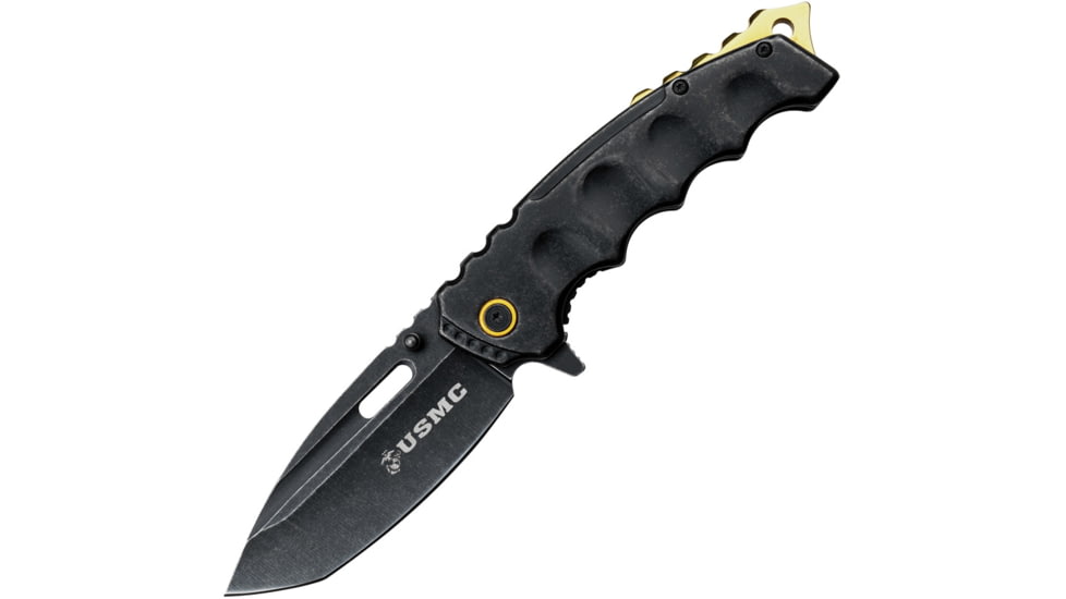 USMC Framelock A/O Gold