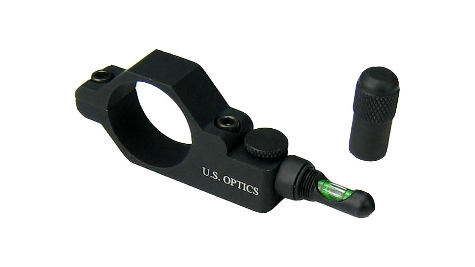 US Optics Ring Mounted Swivel Bubble Level, Matte Black, BBL-400