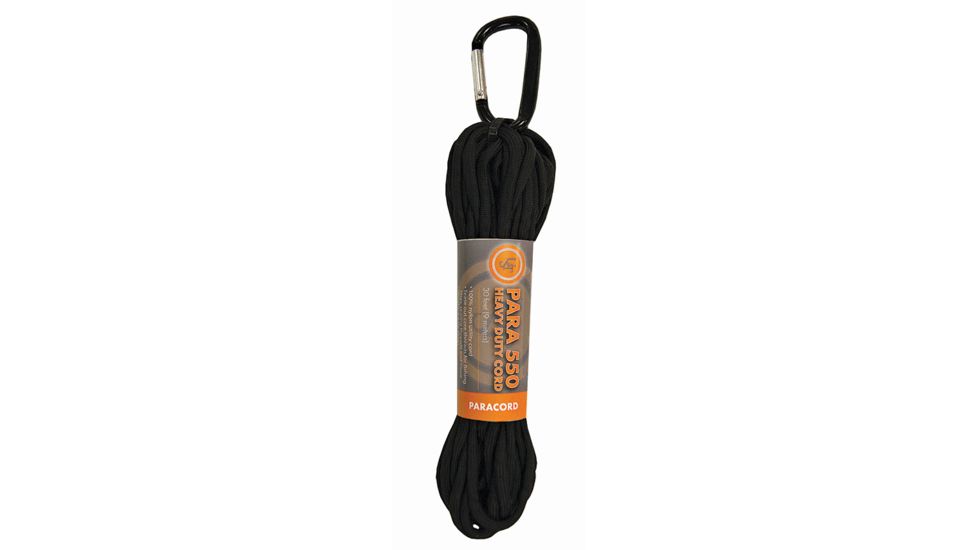 UST 30-Foot Paracord 550, Black 20-5X30-20
