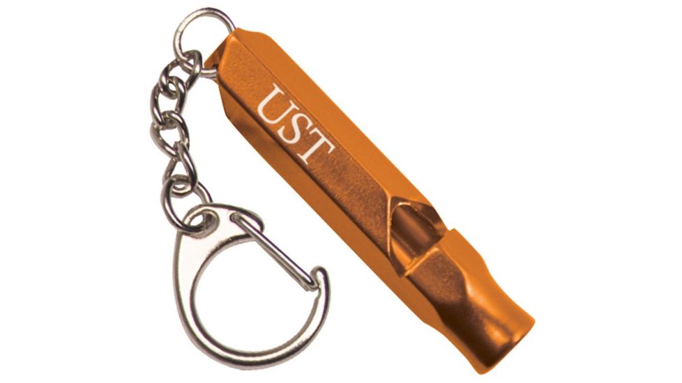 UST Aluminum Whistle, Orange 20-12101
