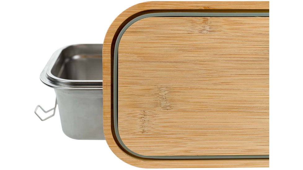 UST Bamboo Bread Box with Strap, 1175637