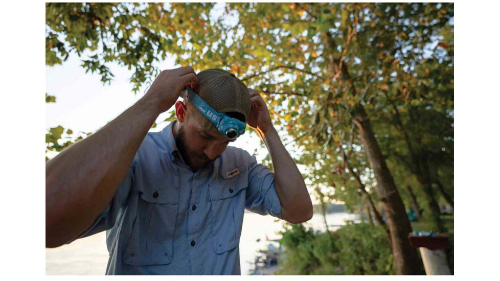 UST Brila 580 Dual Power LED Headlamp, Blue, NSN N, 1156916