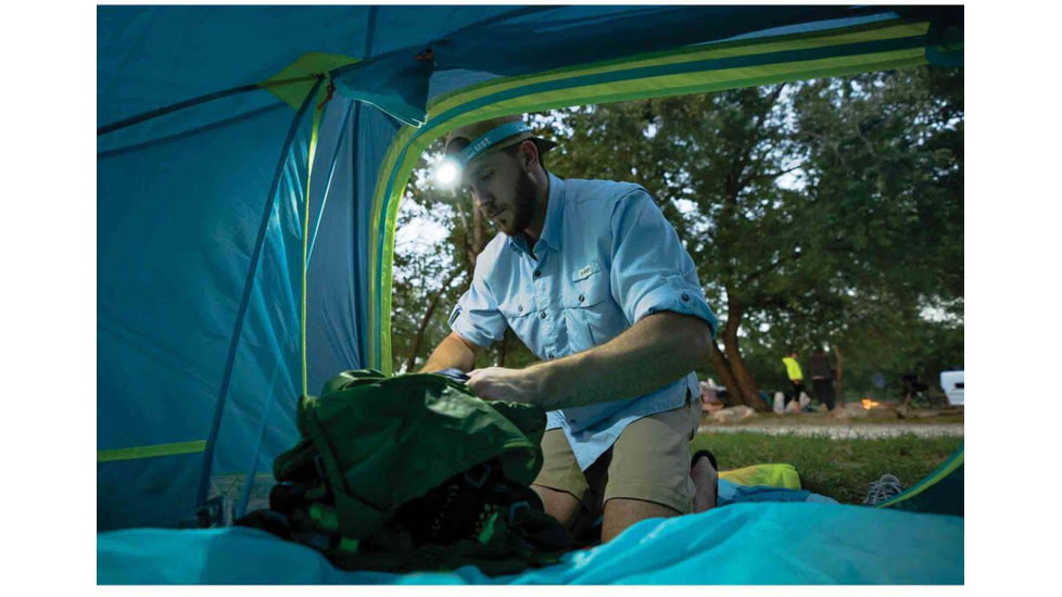 UST Brila 580 Dual Power LED Headlamp, Blue, NSN N, 1156916