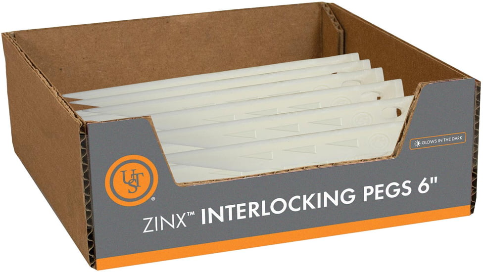 UST Zinx Tent Peg 6 - 6 Pack 20-12518