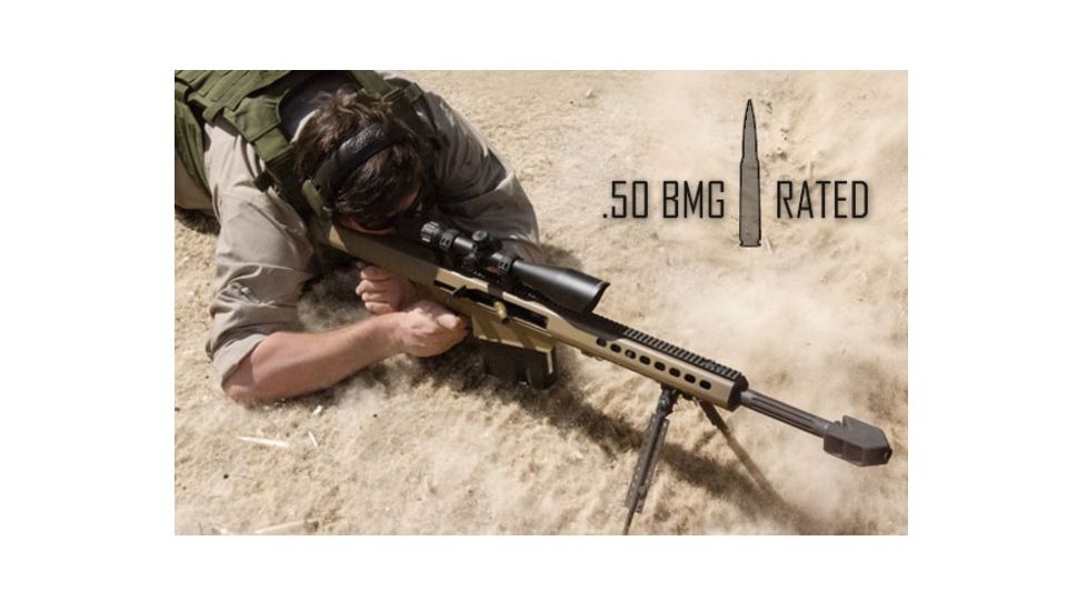 UTG Pro P.O.I Picatinny Riflescope Rings, 34 mm, High Profile, Black, RWU013420