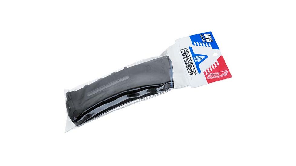 Leapers UTG Pro AR15 30 Round Windowed Polymer Magazine, .223/5.56, Black, Medium, RBT-AM30-30RD