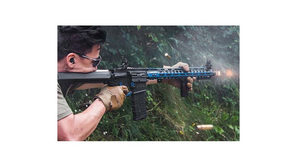 Leapers UTG Pro AR15 30 Round Windowed Polymer Magazine, .223/5.56, Black, Medium, RBT-AM30-30RD