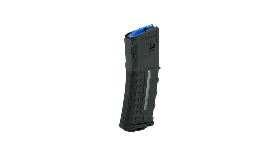 Leapers UTG Pro AR15 30 Round Windowed Polymer Magazine, .223/5.56, Black, Medium, RBT-AM30-30RD