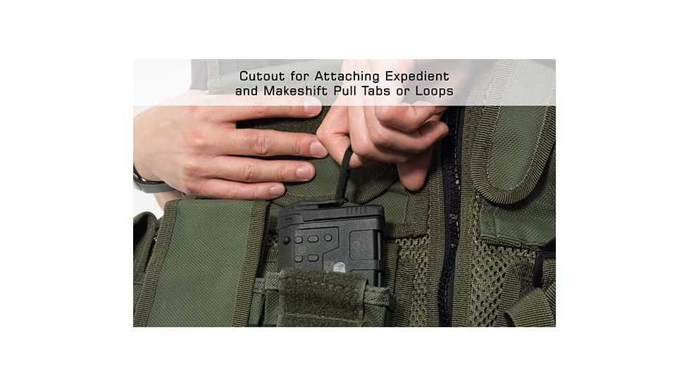 Leapers UTG Pro AR15 30 Round Windowed Polymer Magazine, .223/5.56, Black, Medium, RBT-AM30-30RD