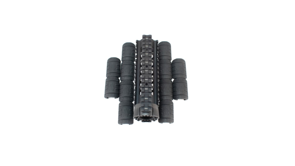 EDEMO UTG Pro AR15 Carbine Length 7in Free Float Quad Rail, Black, MTU005, EDEMO3