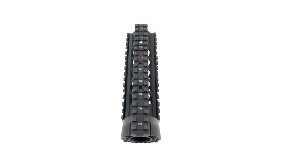 EDEMO UTG Pro AR15 Carbine Length 7in Free Float Quad Rail, Black, MTU005, EDEMO3