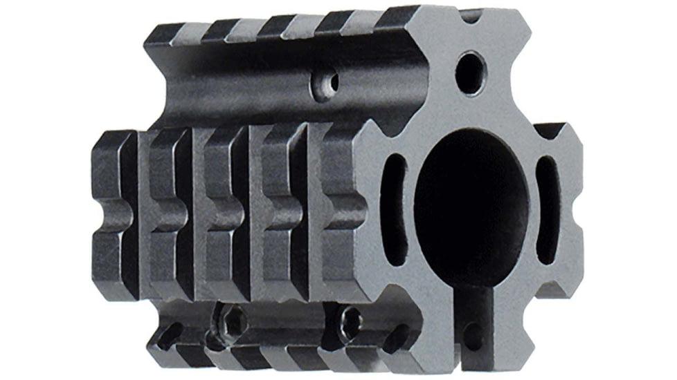 UTG Pro AR15 Low-pro Quad-rail Gas Block for .75in Barrel, Black, MTU012