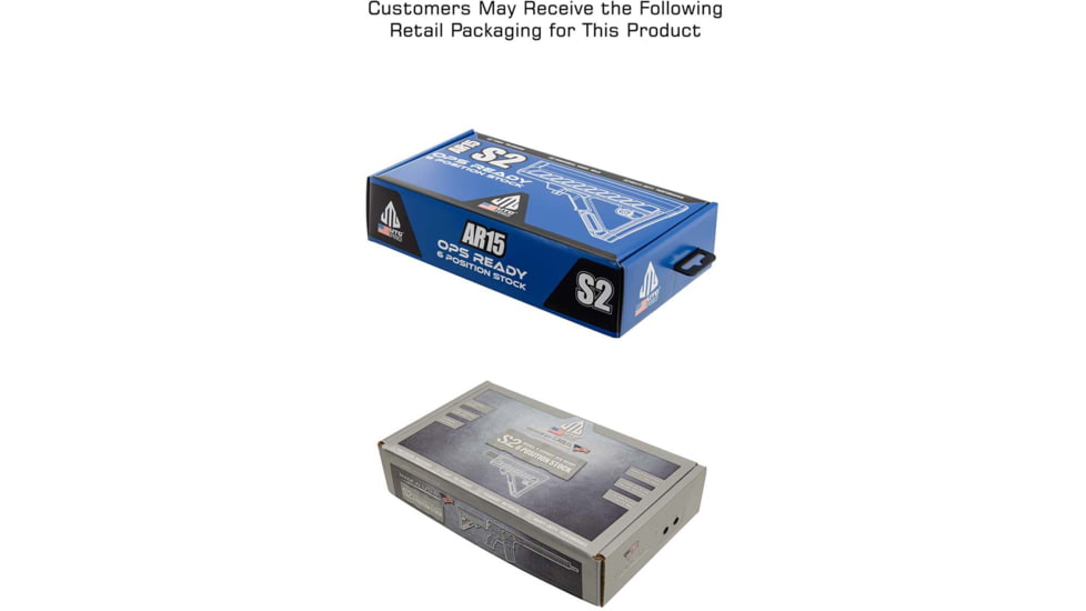 UTG Pro AR15 Ops Ready S2 Mil-spec Stock Kit, Black, RBUS2BM