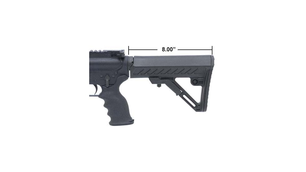 UTG Pro AR15 Ops Ready S2 Mil-spec Stock Only, Black, RBUS2BMS