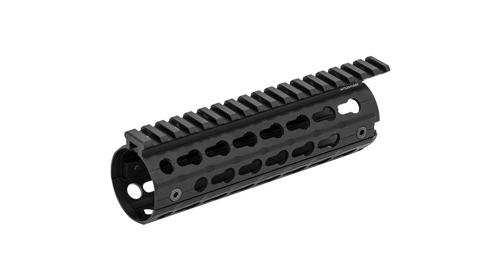 Leapers AR15 Super Slim Keymod Drop-in Carbine Length Rail, Black, MTU001SSK, EDEMO1