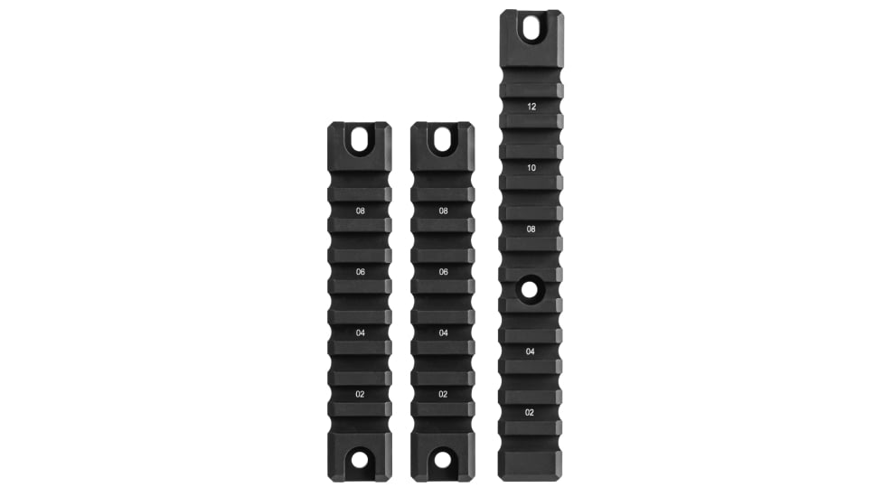 UTG Pro G36 Picatinny Rail Set, Black, MTURS11
