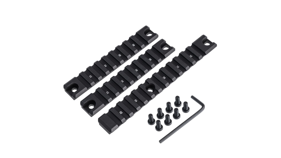 UTG Pro G36 Picatinny Rail Set, Black, MTURS11