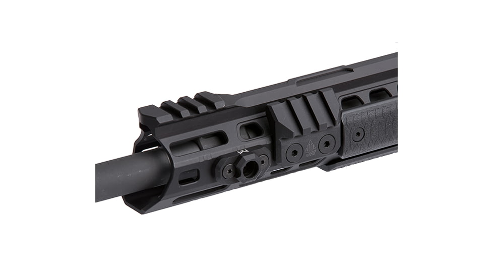 UTG Pro M-LOK Angled Picatinny Mount, Matte Black Anodized Aluminum, Black, MT-MP45