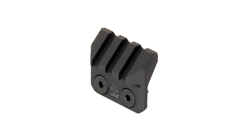 UTG Pro M-LOK Angled Picatinny Mount, Matte Black Anodized Aluminum, Black, MT-MP45