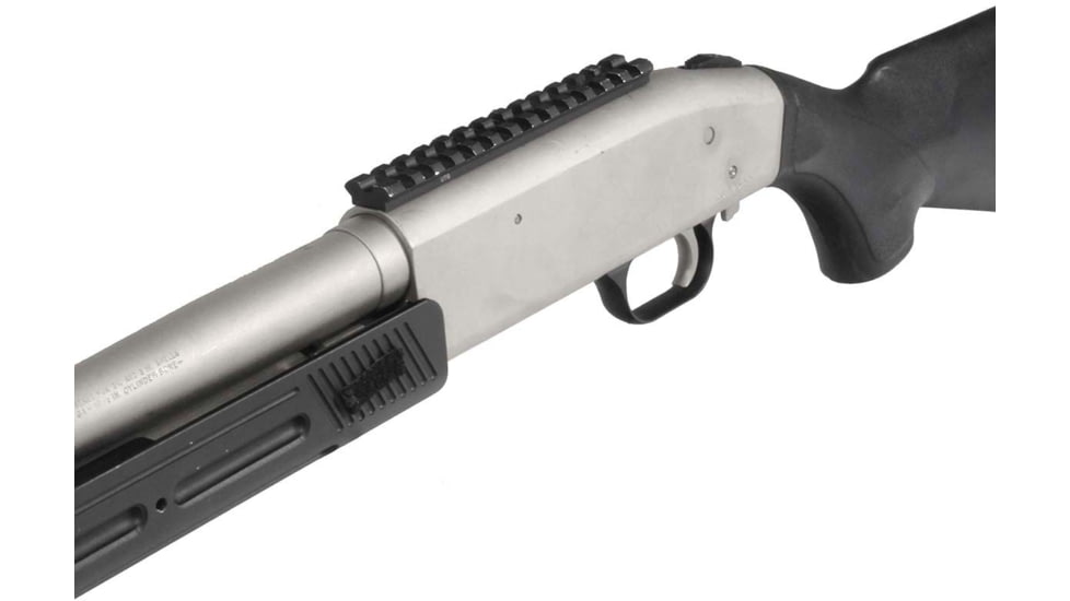 UTG Pro Model 500 Shotgun Picatinny Rail Mount, Black, MTU029SG