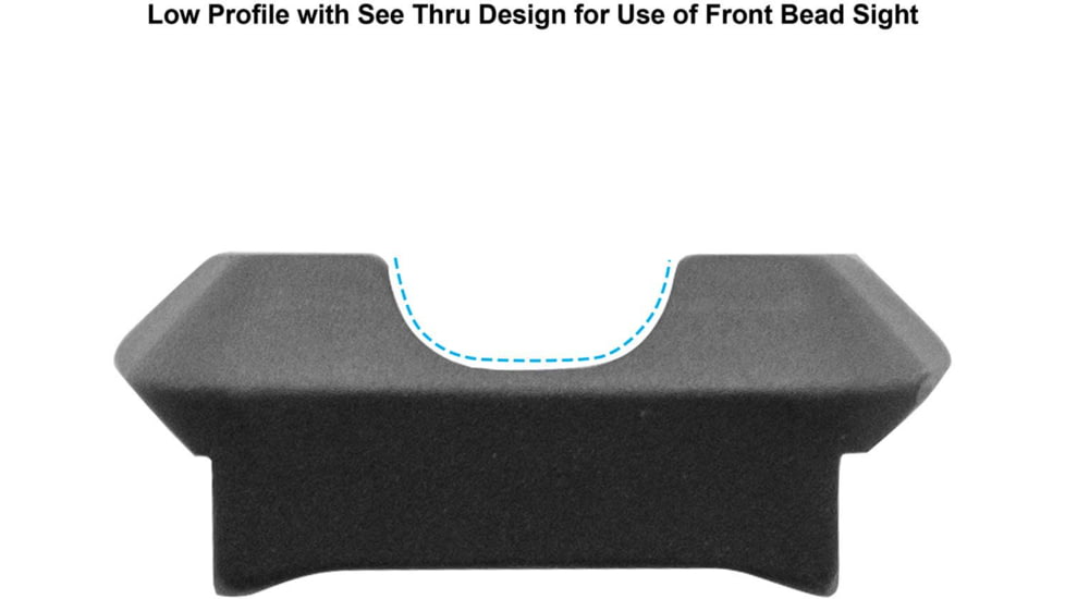 UTG Pro Model 870 Picatinny Rail Mount, Black, MTU028SG