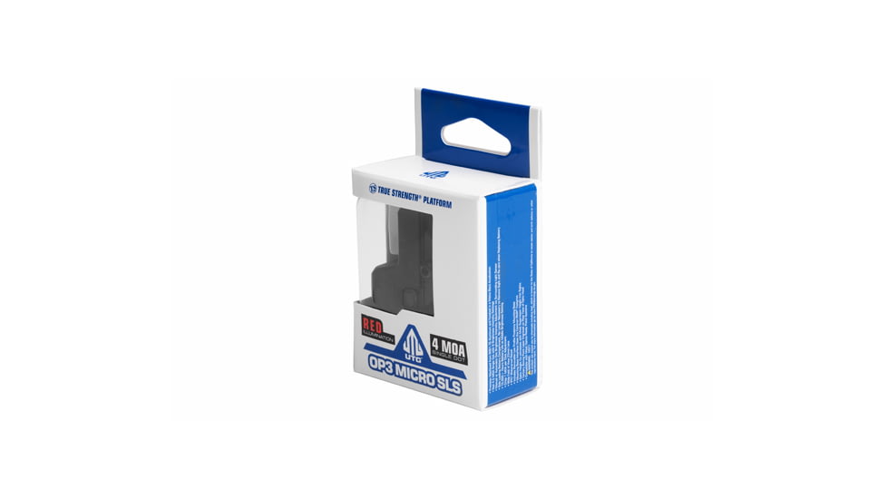 UTG Pro OP3 Micro SLS Red Dot Sight, 4 MOA, Black, OP-RMR20CTS