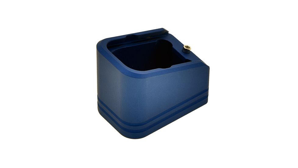Leapers UTG Pro +5 Base Pad, Glock 17/34, Matte Anodize, Blue, PUBGL51B-5RD