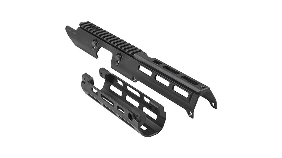 UTG Pro UTG PRO MP5 Handguard, Extended Upper Picatinny Mount, M-LOK, Black, MTU055SSM