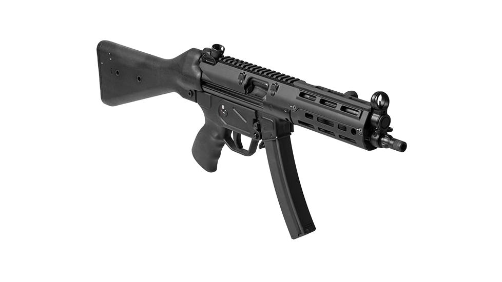 UTG Pro UTG PRO MP5 Handguard, Extended Upper Picatinny Mount, M-LOK, Black, MTU055SSM