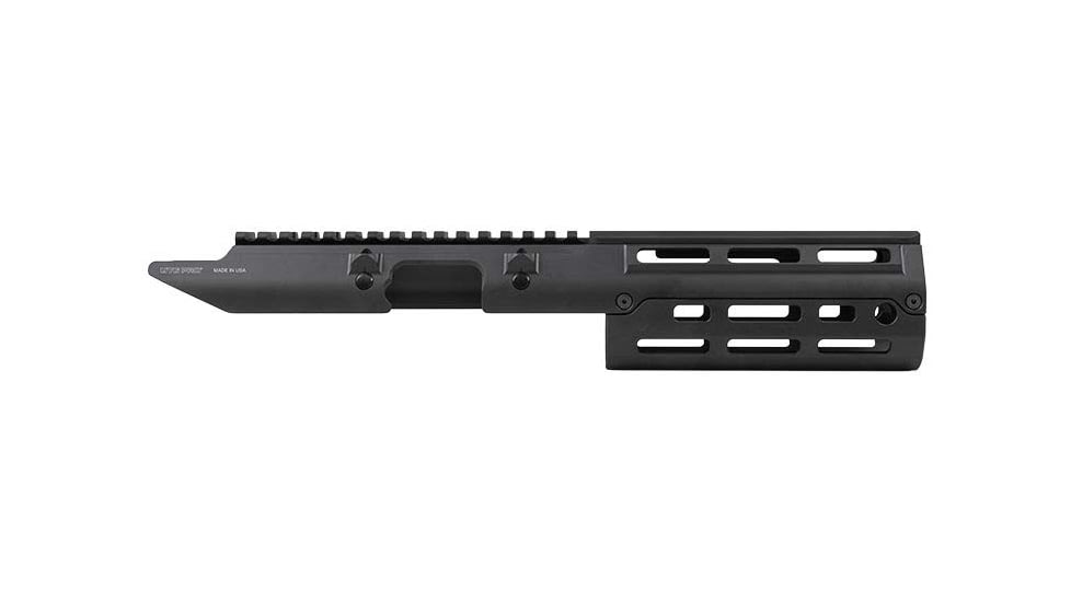 UTG Pro UTG PRO MP5 Handguard, Extended Upper Picatinny Mount, M-LOK, Black, MTU055SSM