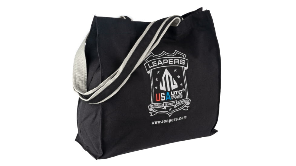 UTG PRO Professional Tactical Tote Bag, Black/Gold, PVC-P279G