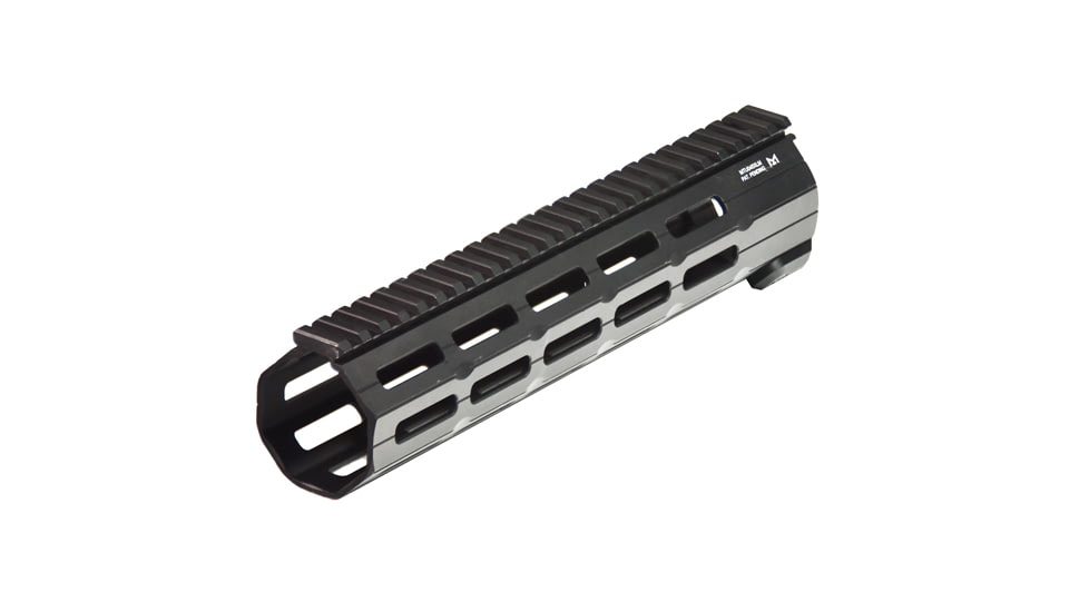 UTG Pro UTG Pro Super Slim SD M-LOK Free Float handguard, 10 in, Black, MTU045XLM