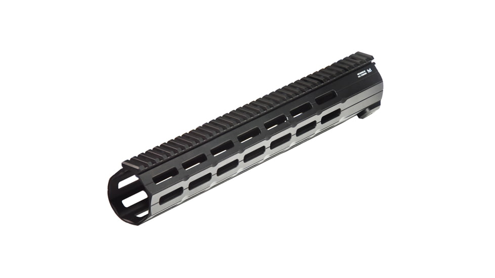 UTG Pro UTG Pro Super Slim SD M-LOK Free Float handguard, 14 in, Black, MTU046XLM