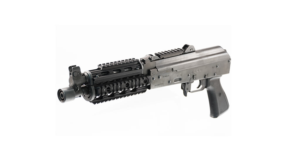 EDEMO UTG Pro Zastava M92 Quad Rail Handguard, Drop-In, Picatinny, Black, MTU052, EDEMO4