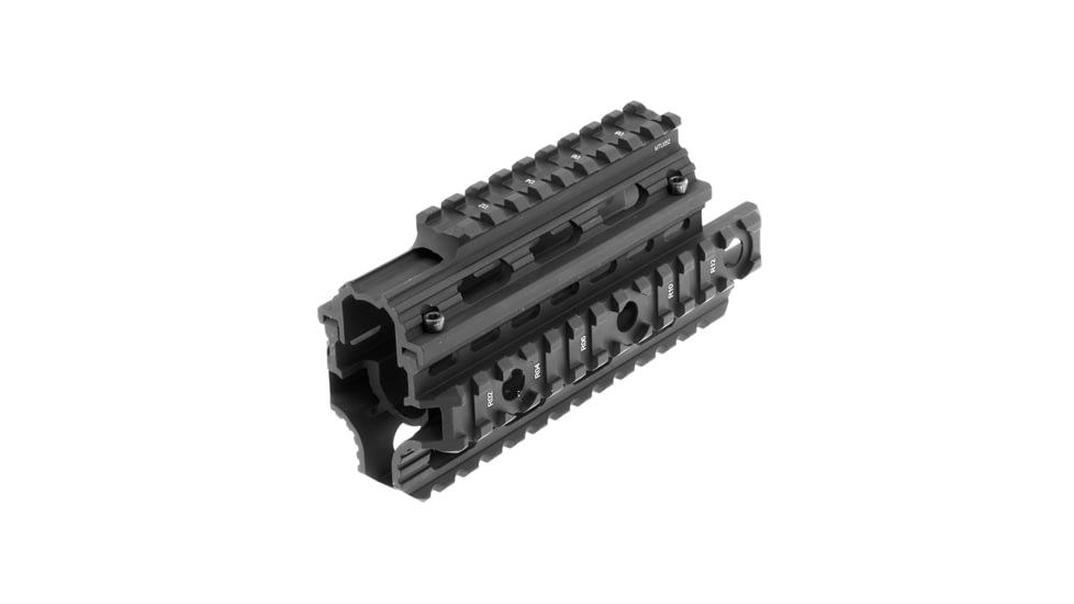 USED UTG Pro Zastava M92 Quad Rail Handguard, Drop-In, Picatinny, Black, MTU052, EDEMO1