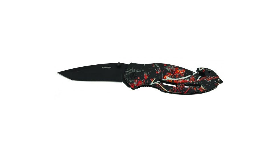 Utica Moonshine Camo Series 4.5in Rescue Knife, Camouflage, 91-M1834CP