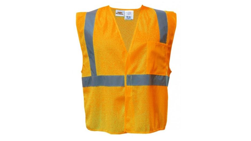 Utility ProWear High Visibility Mesh Vest in Hanger Bag Class 2, Orange, MEDIUM UPA472-M-O
